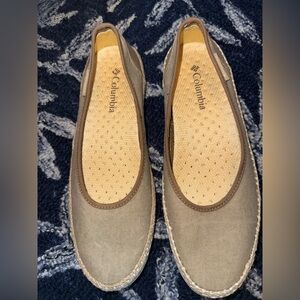 Columbia Vulk and Vent Espadrille Canvas Flats Size 9
